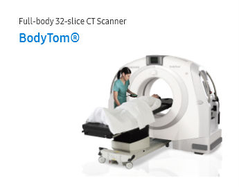 Full-body 32-slice CT Scanner, BodyTom, Learn More