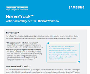 Inteligencia artificial para un flujo de trabajo eficiente mediante NerveTrack™