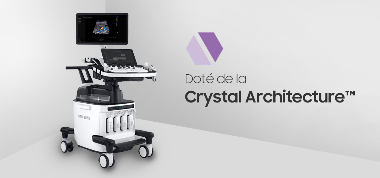 Doté de la, Crystal Architecture™