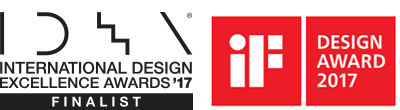 INTERNATIONAL DESIGN EXCELLENCE AWARDS'17 FINALIST, DESIGN AWARD 2017 DISCIPLINE PRODUCT
