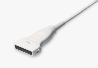 LA2-9A linear array ultrasound transducer with wide scanning surface for abdominal, MSK, small parts, vascular, and pediatric applications