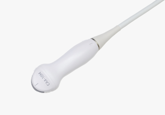 CA4-10M curved array ultrasound transducer for abdomen, vascular, and pediatric applications