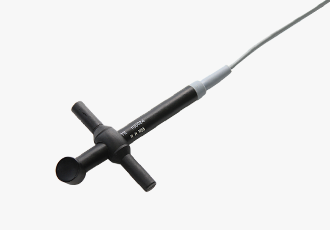 DP2B continuous wave ultrasound transducer with enhanced ergonomic grip for specialized cardiac and vascular assessments