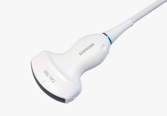 CA1-7SD curved array ultrasound transducer with S-Vue Technology optimized for abdominal, MSK, vascular, OB, GYN, thoracic, pediatric, and urology imaging